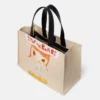Stop the Bombs-tryckt bomullscanvas-tote bag