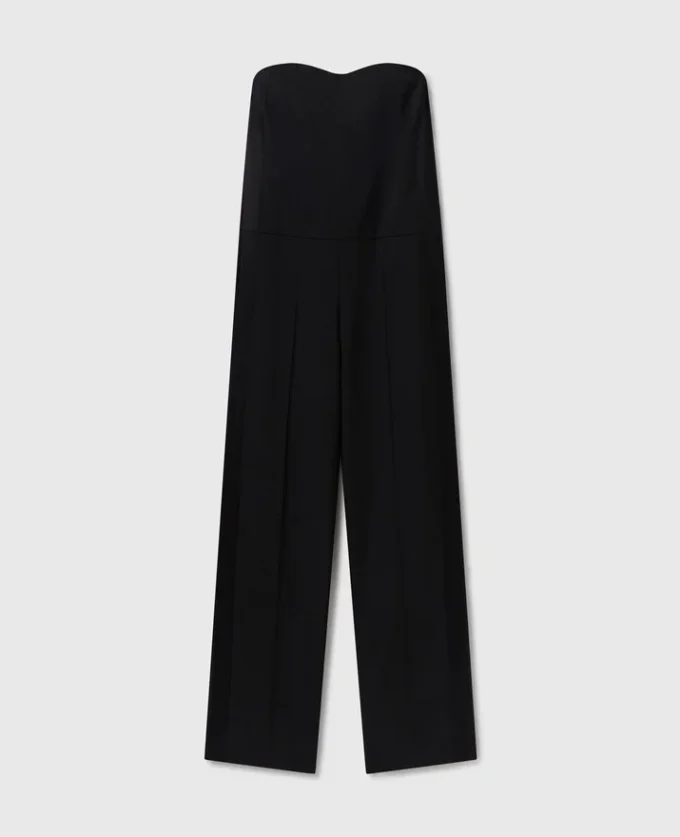 Strapless Tailored Jumpsuit