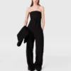 Strapless Tailored Jumpsuit