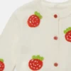Strawberry Crochet Cardigan