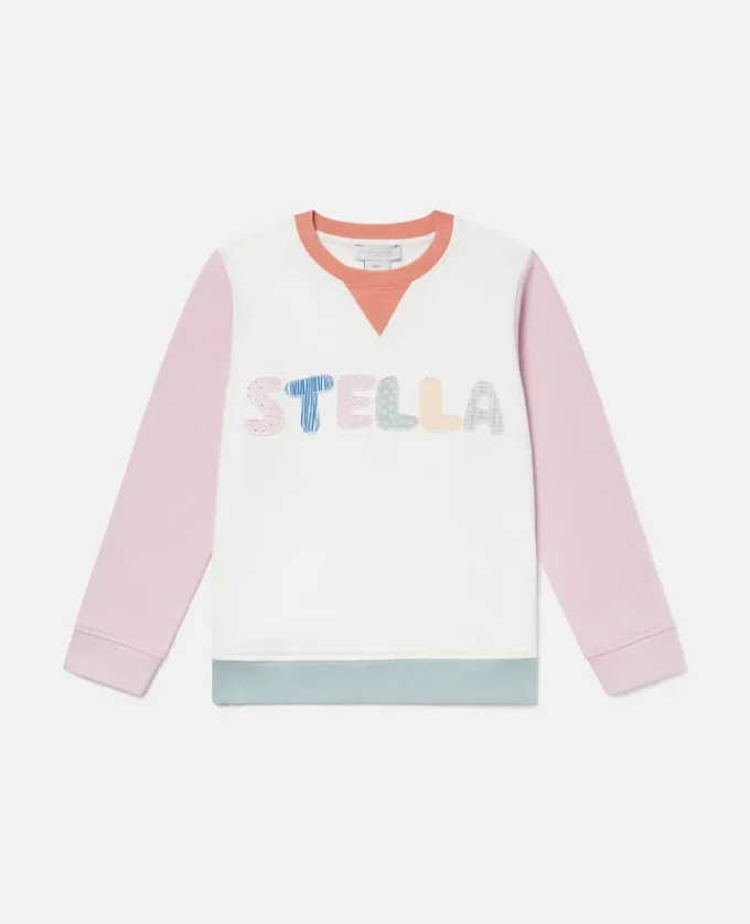 Sweatshirt med broderad logotyp Sweatshirt med broderad logotyp
