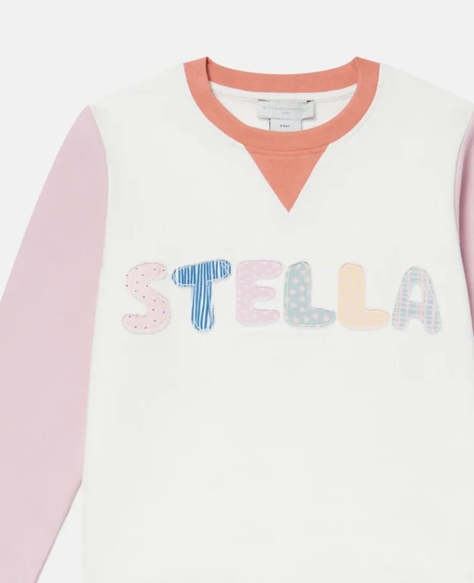Sweatshirt med broderad logotyp Sweatshirt med broderad logotyp