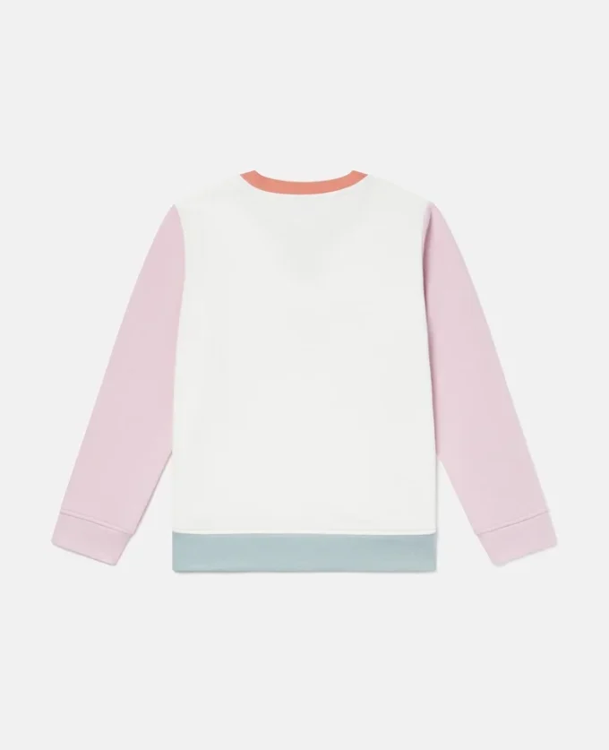 Sweatshirt med broderad logotyp Sweatshirt med broderad logotyp