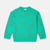 Sweatshirt med cirkulärt logo