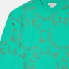 Sweatshirt med cirkulärt logo