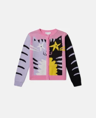Sweatshirt med kattmotiv