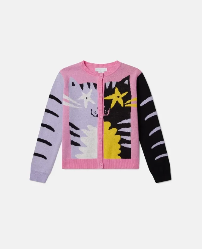 Sweatshirt med kattmotiv Sweatshirt med kattmotiv