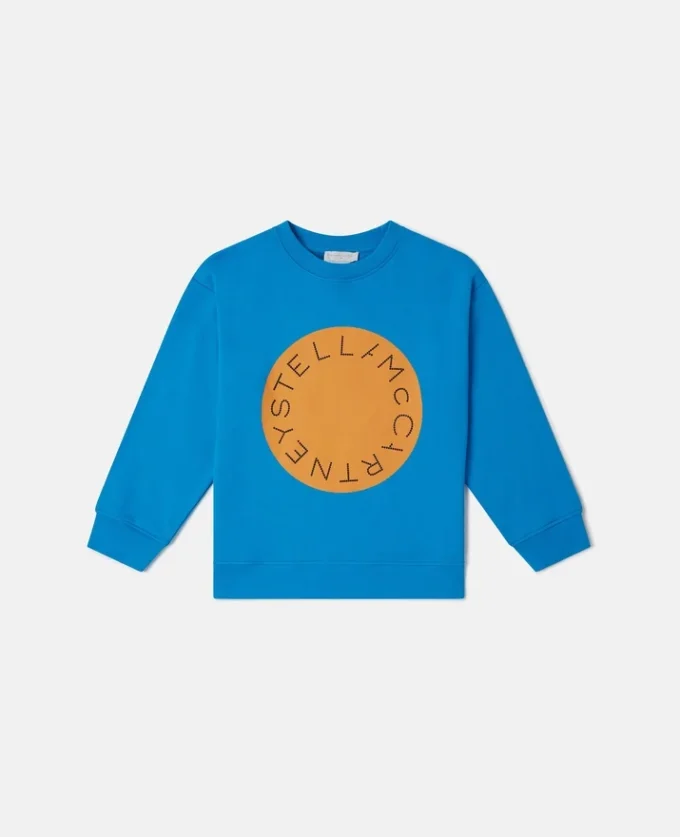 Sweatshirt med logotyp Sweatshirt med logotyp