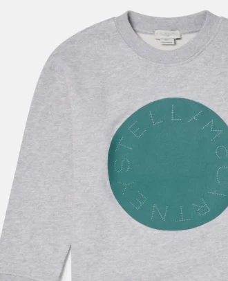 Sweatshirt med logotyp Sweatshirt med logotyp