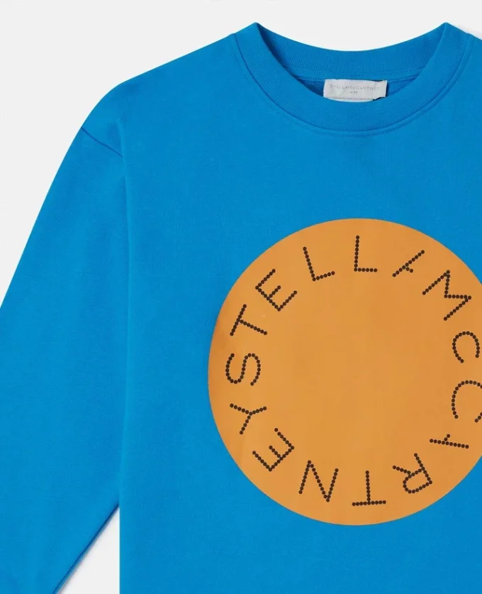 Sweatshirt med logotyp Sweatshirt med logotyp