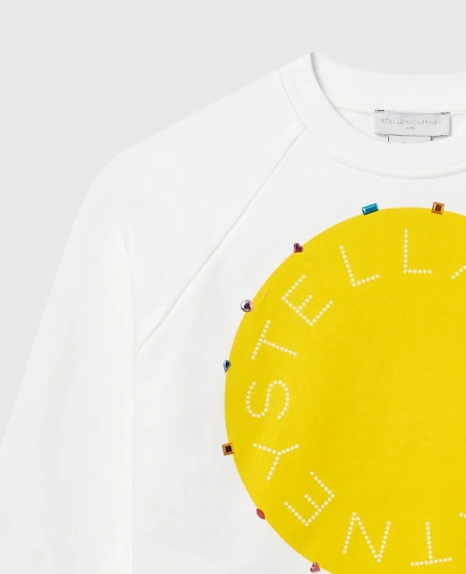 Sweatshirt med logotyp Sweatshirt med logotyp