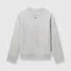 Sweatshirt med logotypsmycke Sweatshirt med logotypsmycke