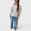 Sweatshirt med logotypsmycke Sweatshirt med logotypsmycke