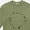 Sweatshirt med rund hals och grafiskt logo-broderi Sweatshirt med rund hals och grafiskt logo-broderi