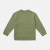 Sweatshirt med rund hals och grafiskt logo-broderi Sweatshirt med rund hals och grafiskt logo-broderi