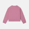 Sweatshirt med rund hals och grafiskt logo-broderi Sweatshirt med rund hals och grafiskt logo-broderi