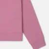Sweatshirt med rund hals och grafiskt logo-broderi Sweatshirt med rund hals och grafiskt logo-broderi