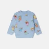 Sweatshirt med rund hals och älvtryck Sweatshirt med rund hals och älvtryck
