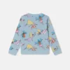 Sweatshirt med rund hals och älvtryck Sweatshirt med rund hals och älvtryck