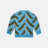 Sweatshirt med skateboardtryck