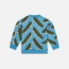 Sweatshirt med skateboardtryck