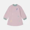 Sweatshirtklänning med broderad logotyp
