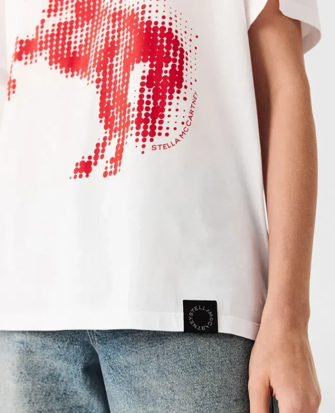 T-shirt med airbrush-tryck av häst T-shirt med airbrush-tryck av häst