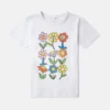 T-shirt med blommönster