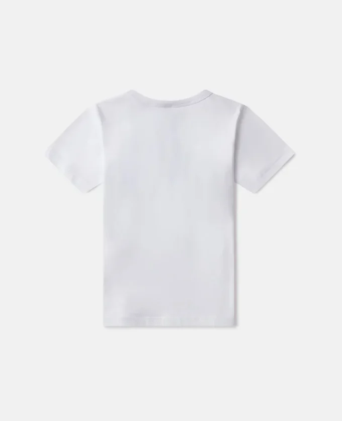 T-shirt med blommönster