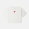 T-shirt med broderat hjärta T-shirt med broderat hjärta