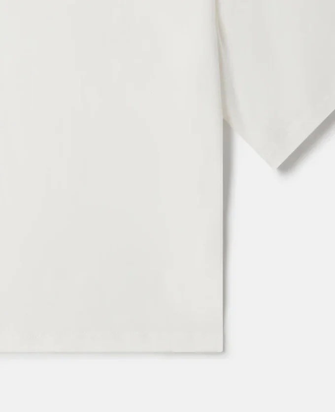 T-shirt med broderat hjärta T-shirt med broderat hjärta