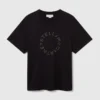 T-shirt med broderat logo T-shirt med broderat logo