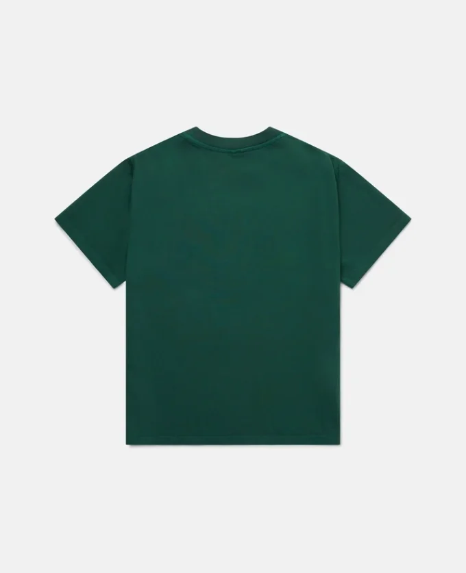 T-shirt med cirkulärt logotyptryck T-shirt med cirkulärt logotyptryck