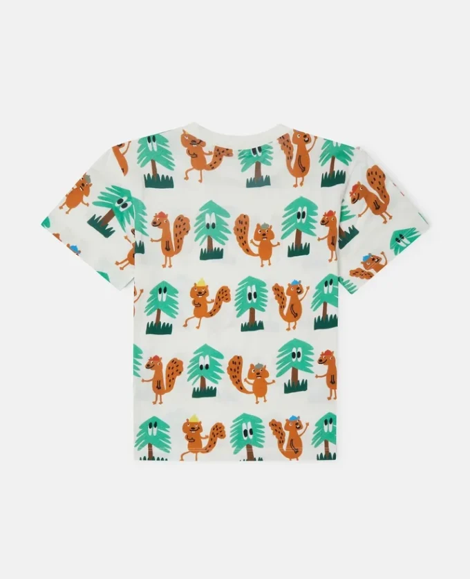 T-shirt med ekorrmotiv T-shirt med ekorrmotiv