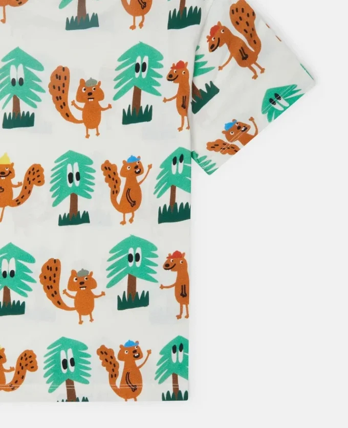 T-shirt med ekorrmotiv T-shirt med ekorrmotiv