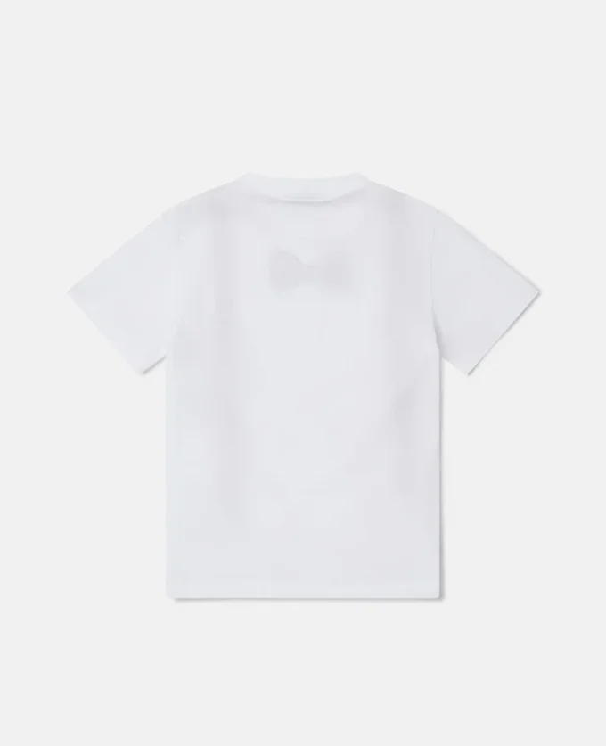 T-shirt med fluga- och hängslenmönster T-shirt med fluga- och hängslenmönster