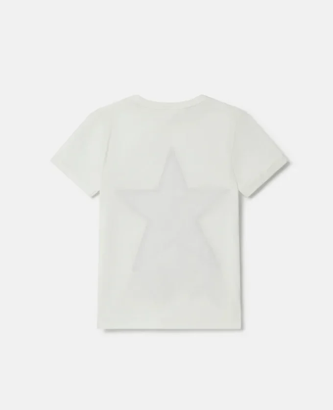 T-shirt med fransar och stjärnor T-shirt med fransar och stjärnor
