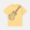 T-shirt med gitarrmotiv