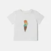 T-shirt med glassmotiv T-shirt med glassmotiv
