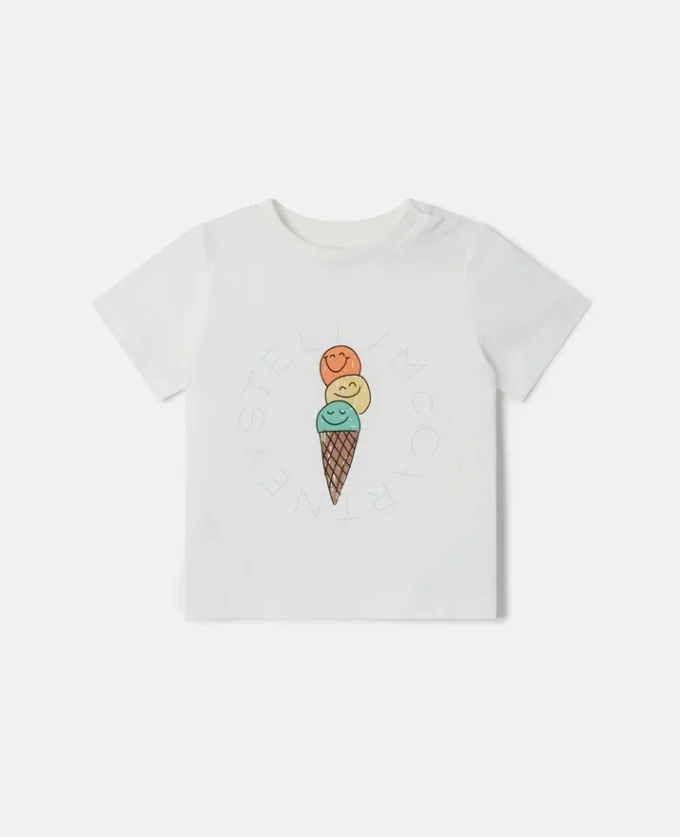 T-shirt med glassmotiv T-shirt med glassmotiv
