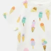 T-shirt med glassmotiv T-shirt med glassmotiv