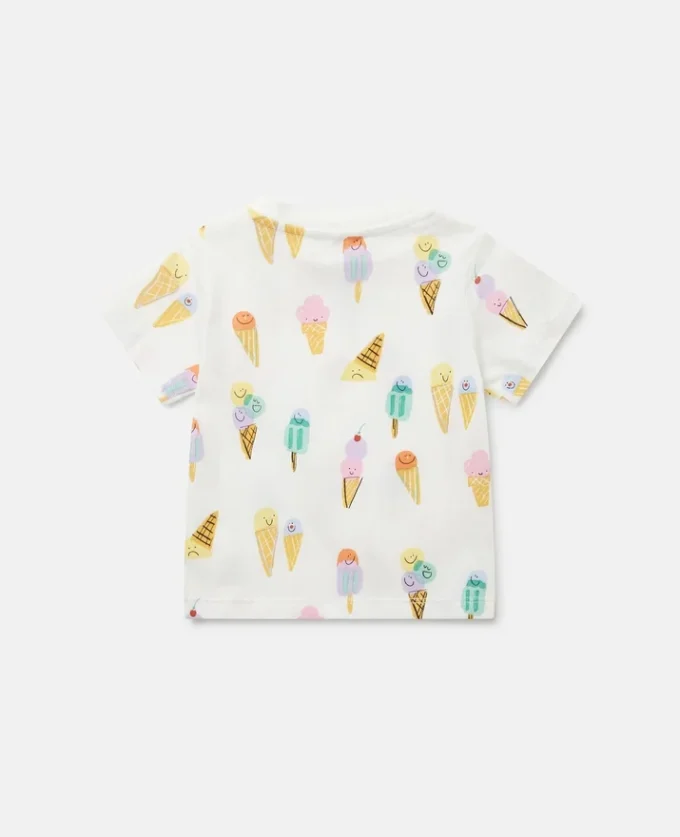 T-shirt med glassmotiv T-shirt med glassmotiv