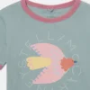 T-shirt med grafiskt tryck av duvor T-shirt med grafiskt tryck av duvor