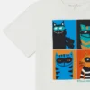 T-shirt med kattmotiv