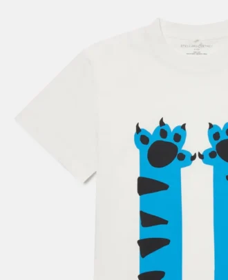 T-shirt med kattmotiv