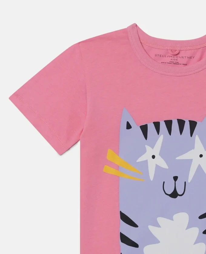 T-shirt med kattmotiv T-shirt med kattmotiv