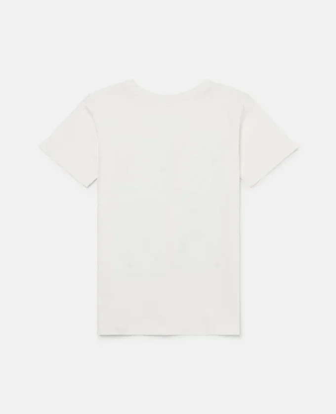 T-shirt med kattmotiv