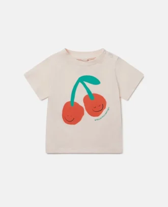 T-shirt med körsbärsprint