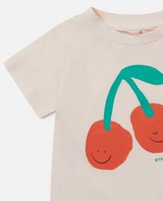 T-shirt med körsbärsprint