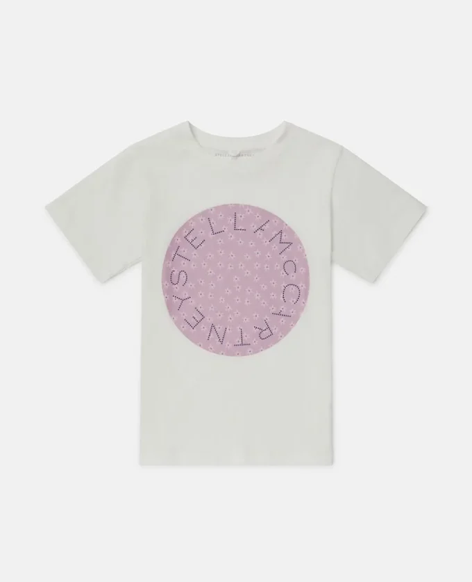 T-shirt med logotyp och grafiskt tryck